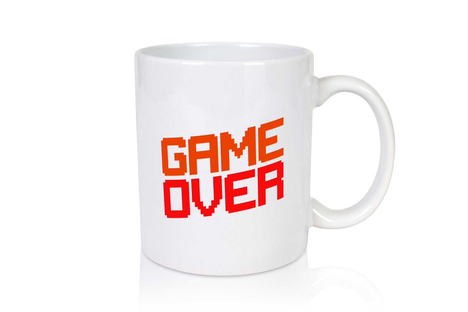 Game Over | Gamer Zocker Retro PC Nerd Pixel Geschenkidee Humor Tasse