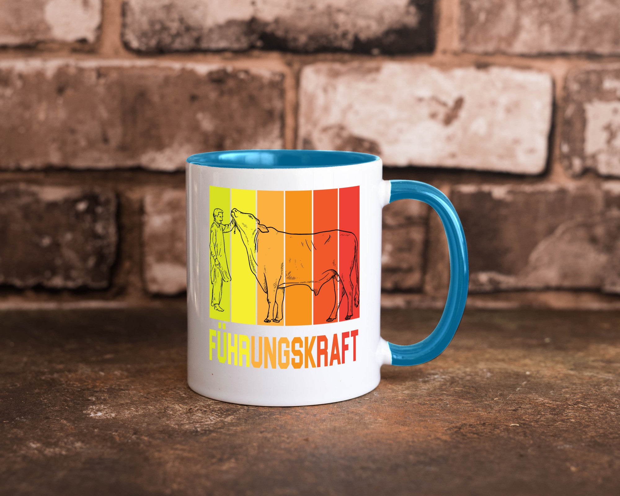 Führungskraft | Farmer Bauernhof lustig Humor Geschenkidee Geschenk Tasse