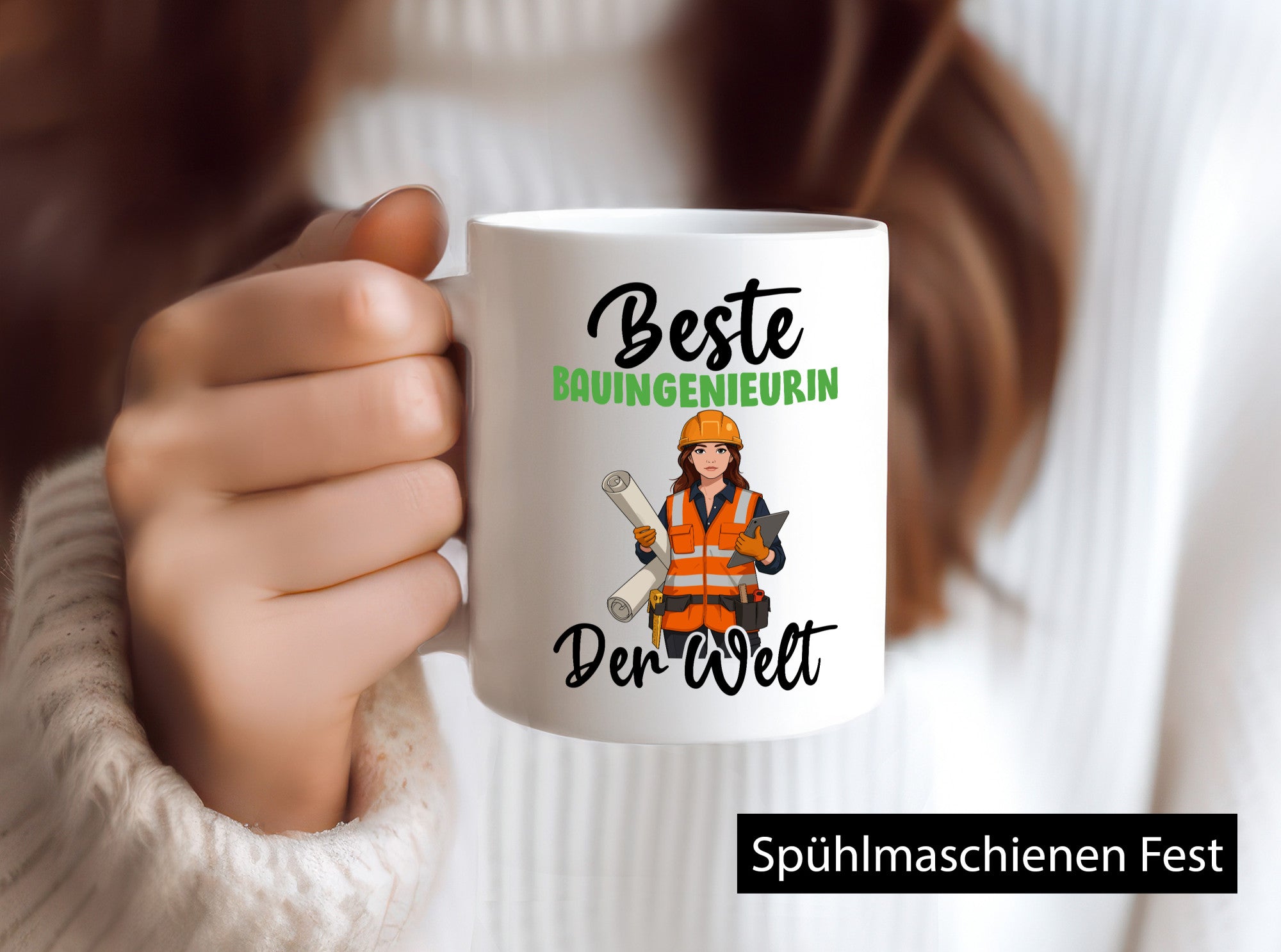 Beste Bauingenieurin | Ingenieurin v2 lustiger Spruch Geschenk Humor