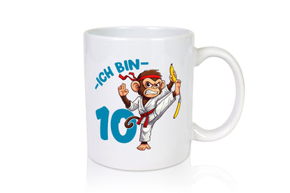 Ich bin 10 | 10. Geburtstag Karate Kampfsport Affe Geschenk Geschenkidee