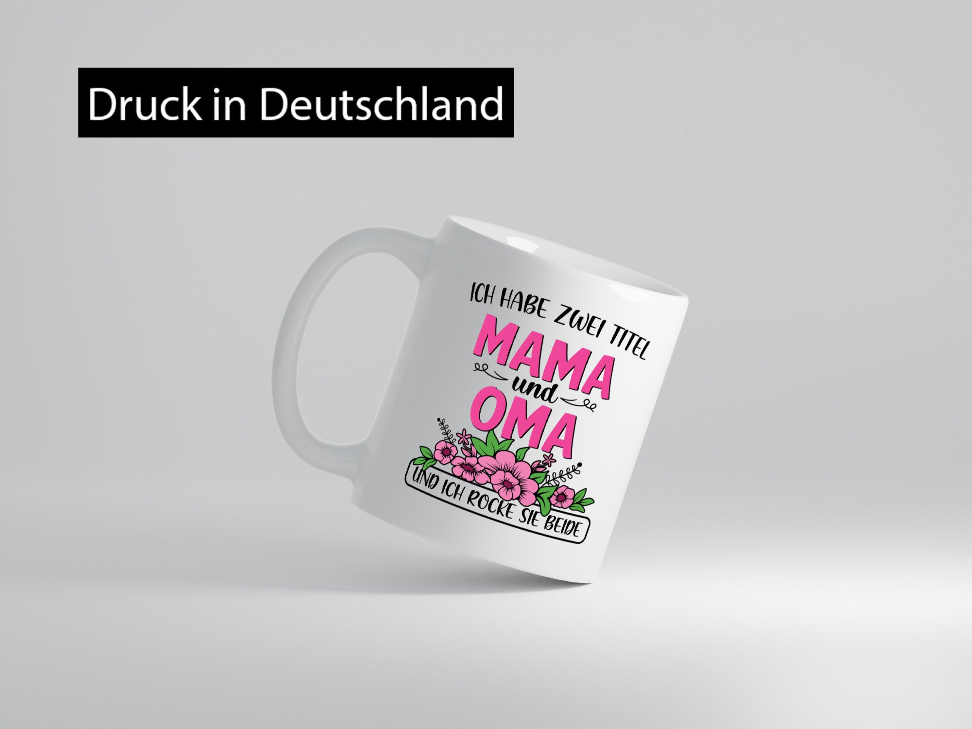 Mama und Oma rocke sie beide | Muttertag lustig Familie Geschenkidee Geschenk