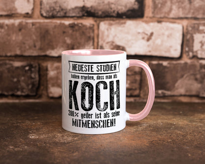Neuste Studien: Koch | Chefkoch Humor Arbeit Kollegen Büro Geschenkidee Tasse
