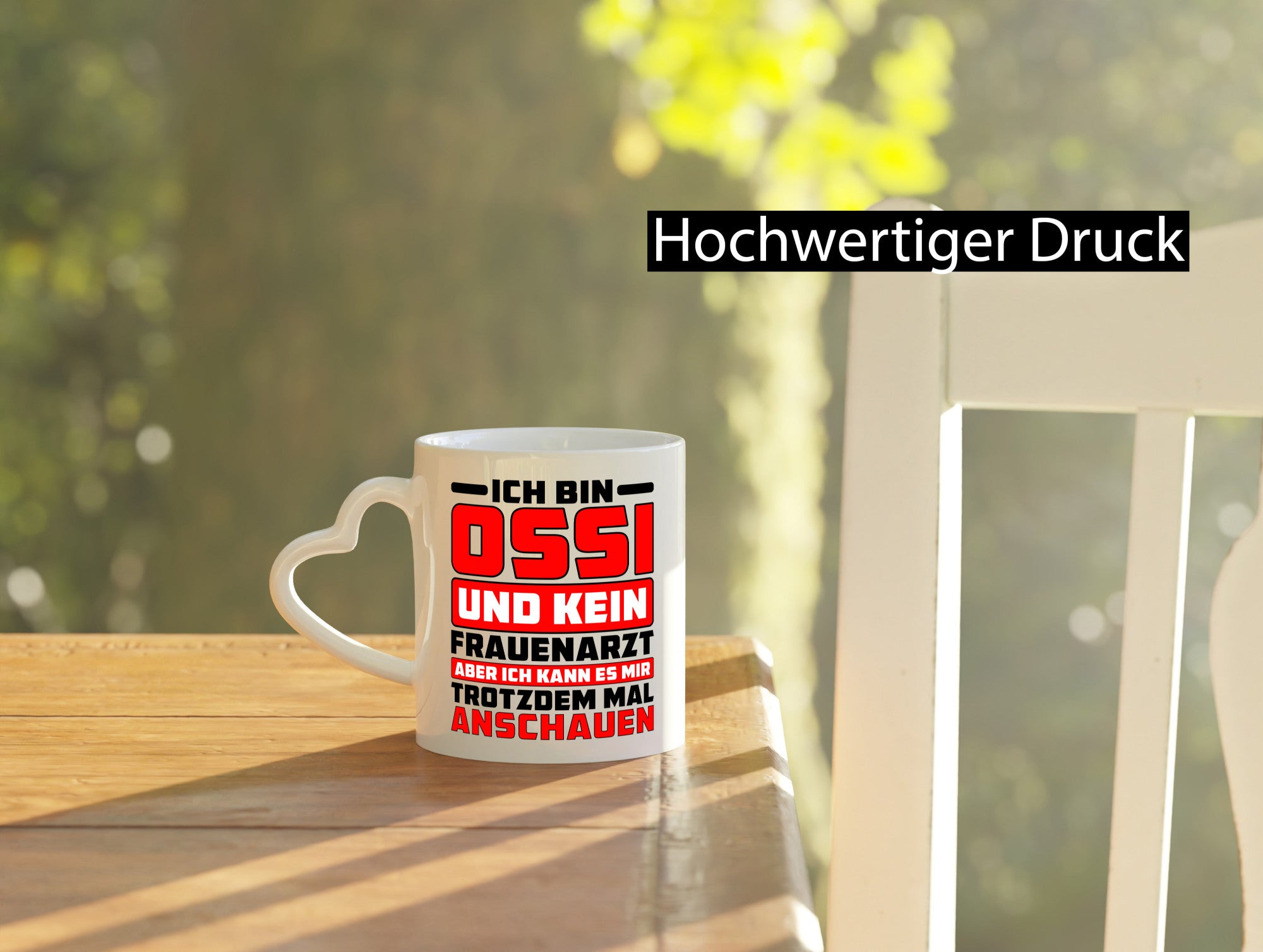 Ich bin Ossi und kein Frauenarzt | Osten Ostdeutsch lustig Humor Geschenkidee