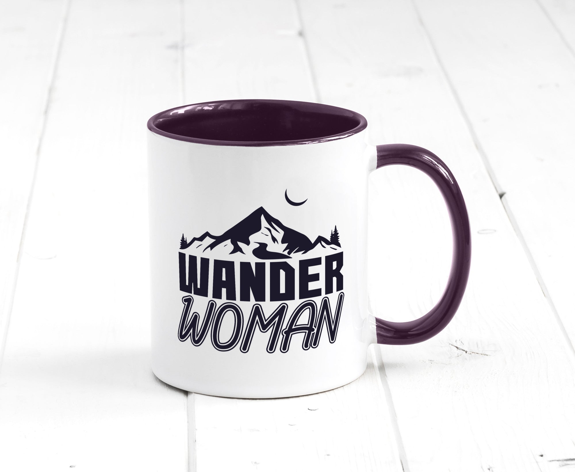 Wander Woman | Frauen Tasse Wanderer Bergsteigen lustig Familie Geschenkidee