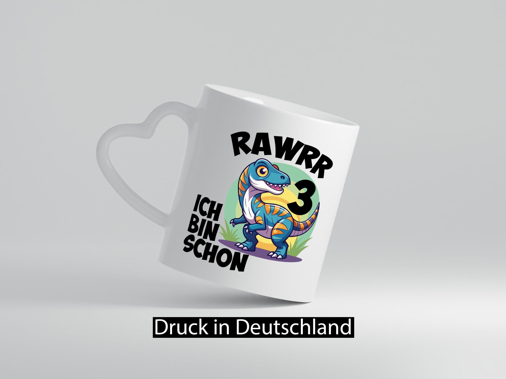 Rawwww ich bin schon 3 | 3. Geburtstag Jähriger Geschenkidee Humor Tasse