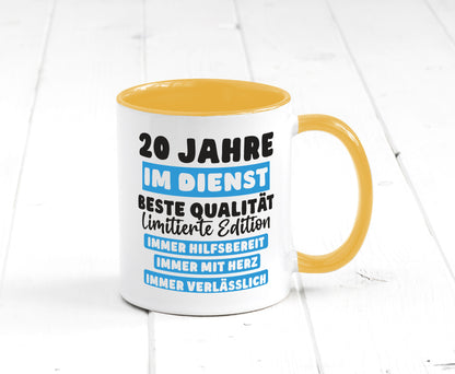 20 Jahre im Dienst | Jubiläum Arbeit v6 Geschenk Kollegen Büro lustiger Spruch