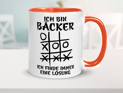 Ich bin Bäcker finde immer eine Lösung | Meister lustig Humor Geschenkidee