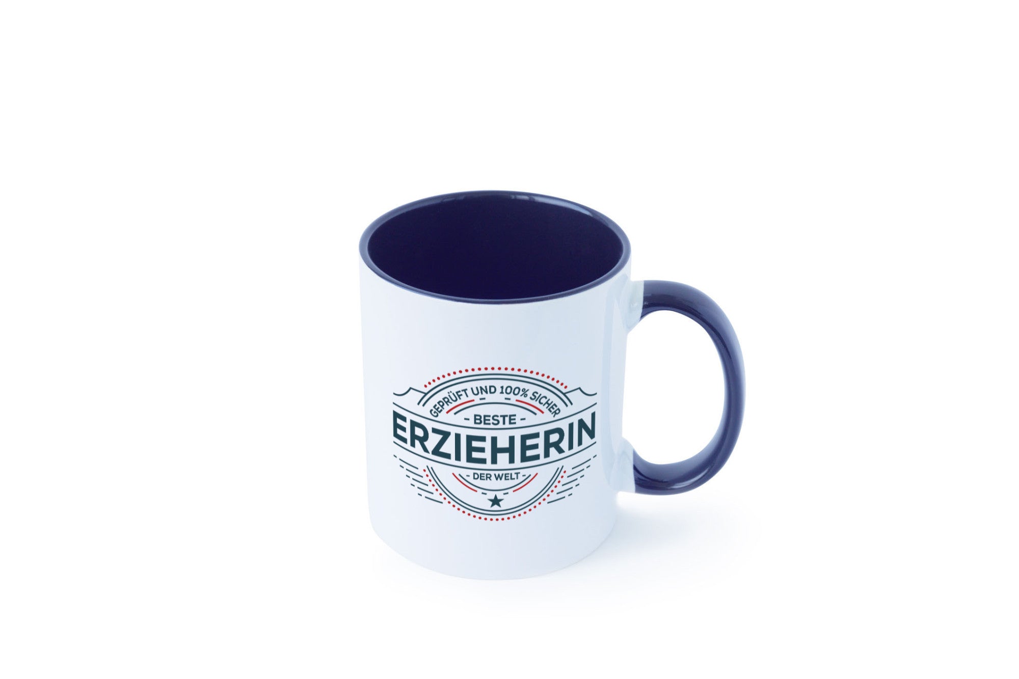 Geprüft und sicher: Erzieherin | Pädagogin Schule Geschenk Humor Geschenkidee