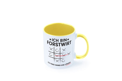 Lösung finden: Forstwirt | Waldarbeiter v2 Geschenkidee Arbeit Kollegen Büro