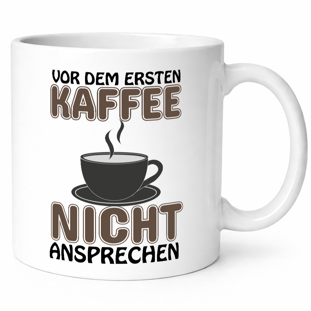 Nicht ansprechen lustiger Spruch Geschenk Humor Geschenkidee Tasse