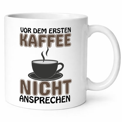 Nicht ansprechen lustiger Spruch Geschenk Humor Geschenkidee Tasse
