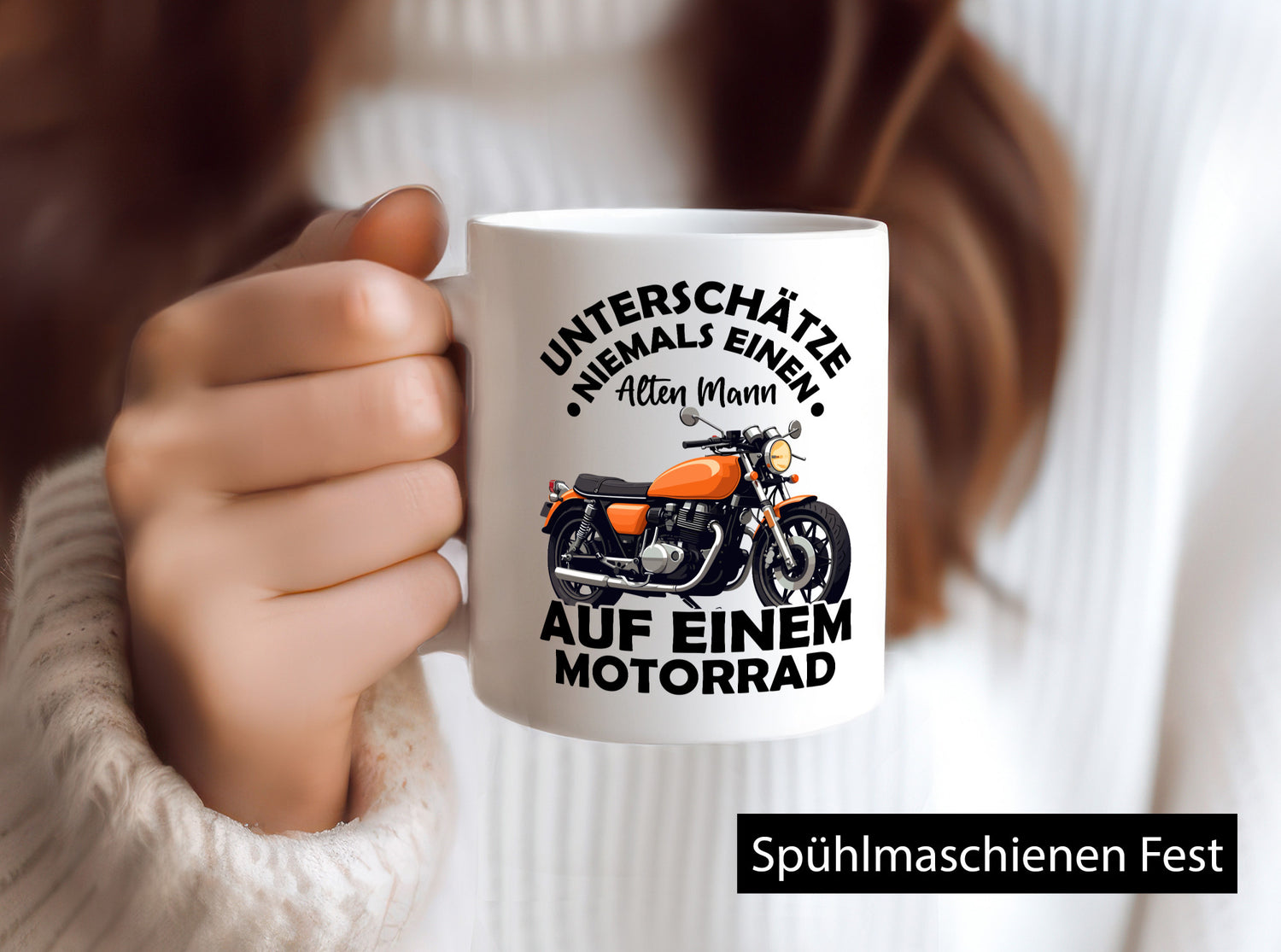 Biker-Spruch | Männer Tasse Motorradfahrer Motorrad vl8 Humor Geschenkidee
