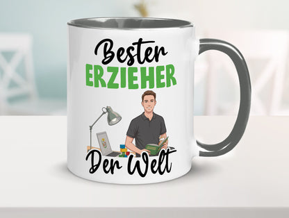 Bester Erzieher | Pädagoge Schule v2 Geschenk Humor Geschenkidee lustiger
