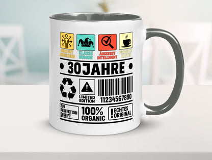 30. Geburtstag | 30 Jahre Humor Limited Edition Geschenk Geschenkidee lustiger