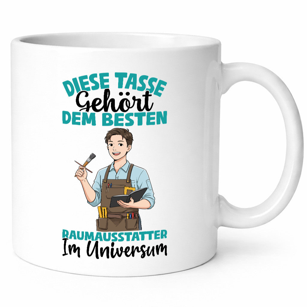 Im Universum: Raumausstatter | Wohn Ausstatter lustig Humor Geschenkidee
