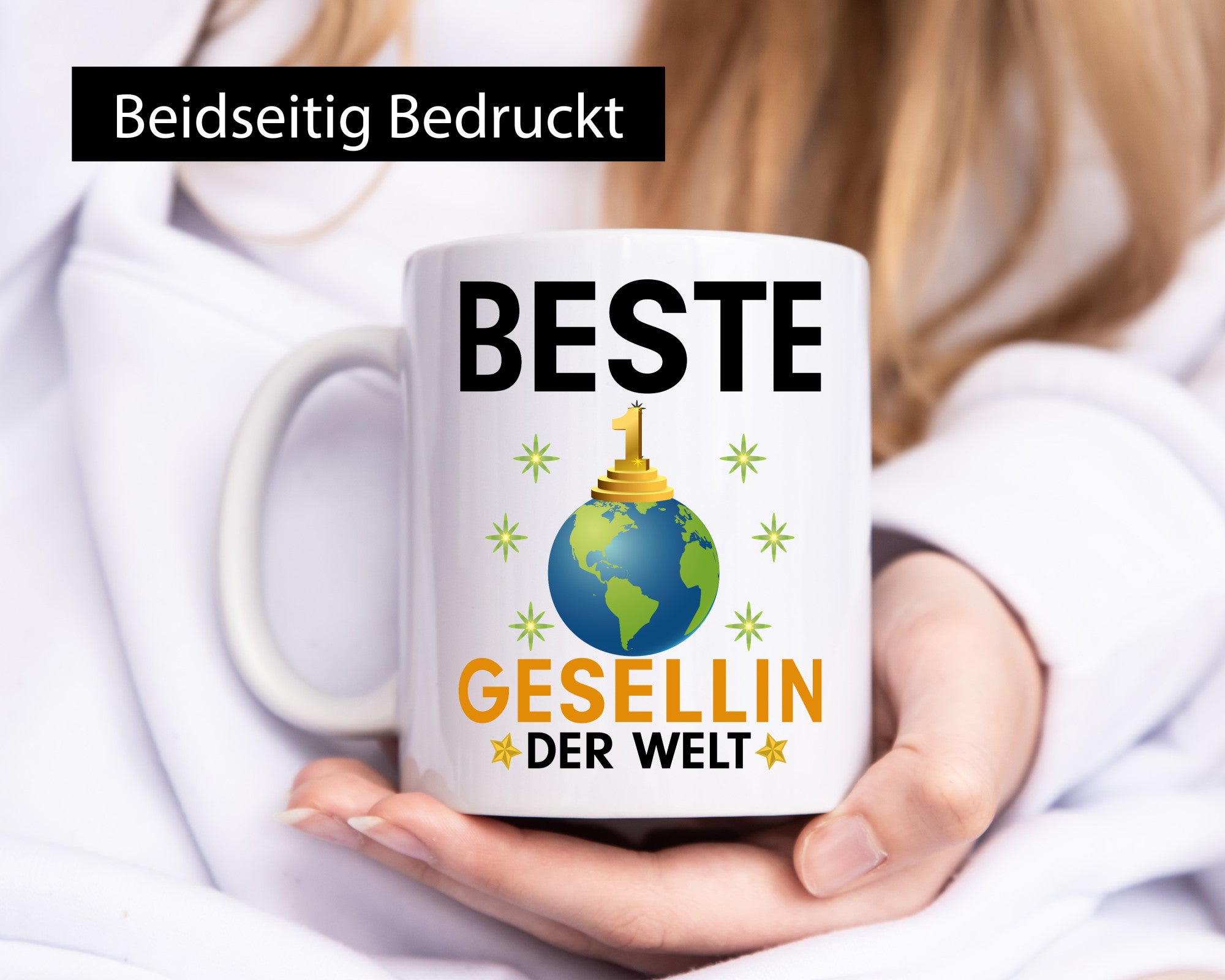 Welt Beste Gesellin | Handwerkerinnen lustiger Spruch Geschenk Humor