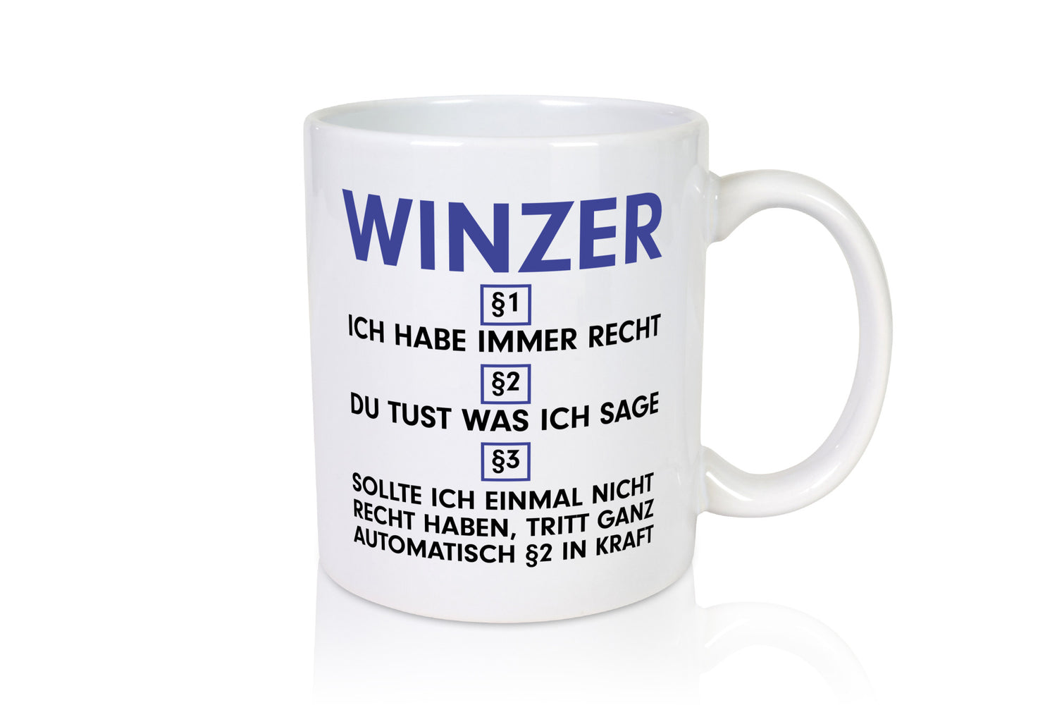 Ich habe immer Recht Winzer | Weinbauer Wein lustig Humor Geschenkidee Geschenk