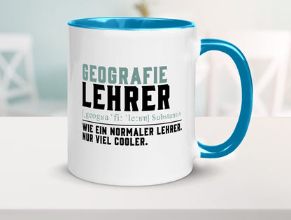Geographielehrer | Lehrer Unterricht Lieblingslehrer lustiger Spruch Geschenk