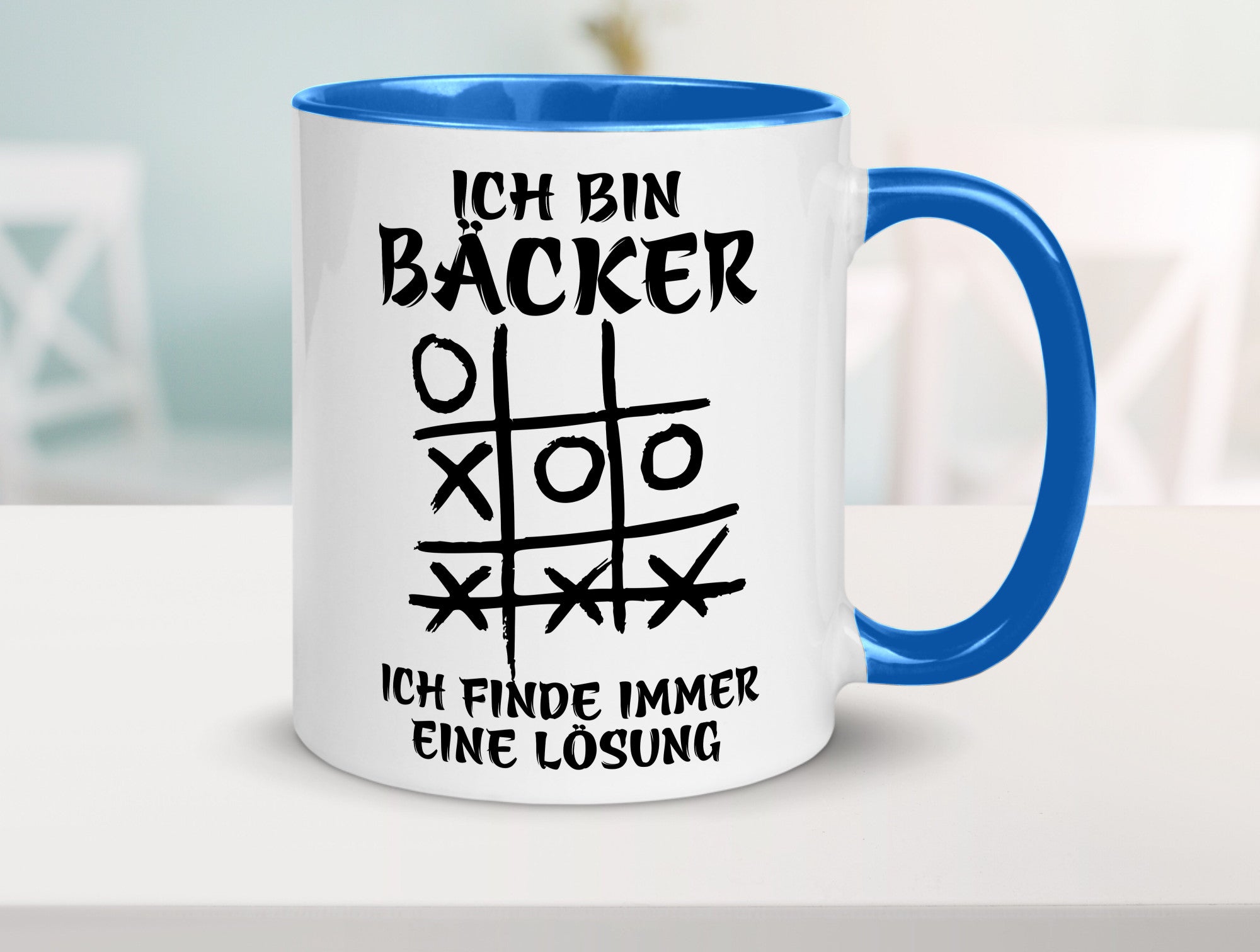 Ich bin Bäcker finde immer eine Lösung | Meister lustig Humor Geschenkidee