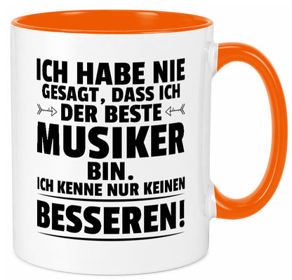 Der Beste Musiker | Musik Musikant Geschenkidee Humor Tasse