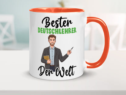 Bester Deutschlehrer | Lehrer Schule v2 lustiger Spruch Geschenk Humor