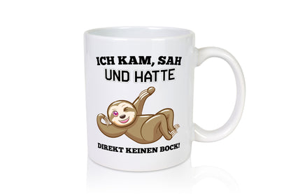 Ich hab kein Bock Geschenk Humor Geschenkidee lustiger Spruch Tasse