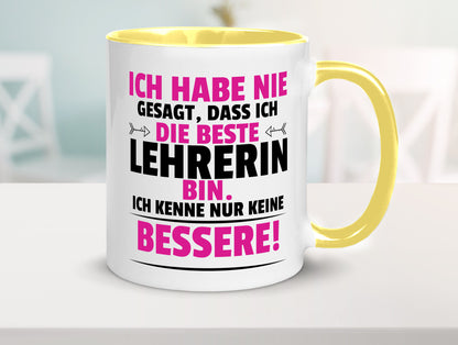 Die Beste Lehrerin | Schule Beruf Schüler Geschenk Arbeit Kollegen Büro