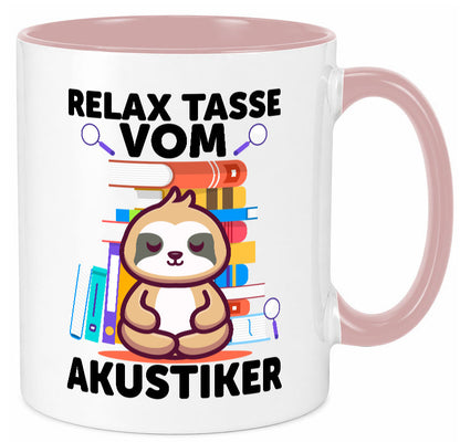 Relax Tasse: Akustiker | Akustik Hörgeräteakustik Geschenk Humor Geschenkidee