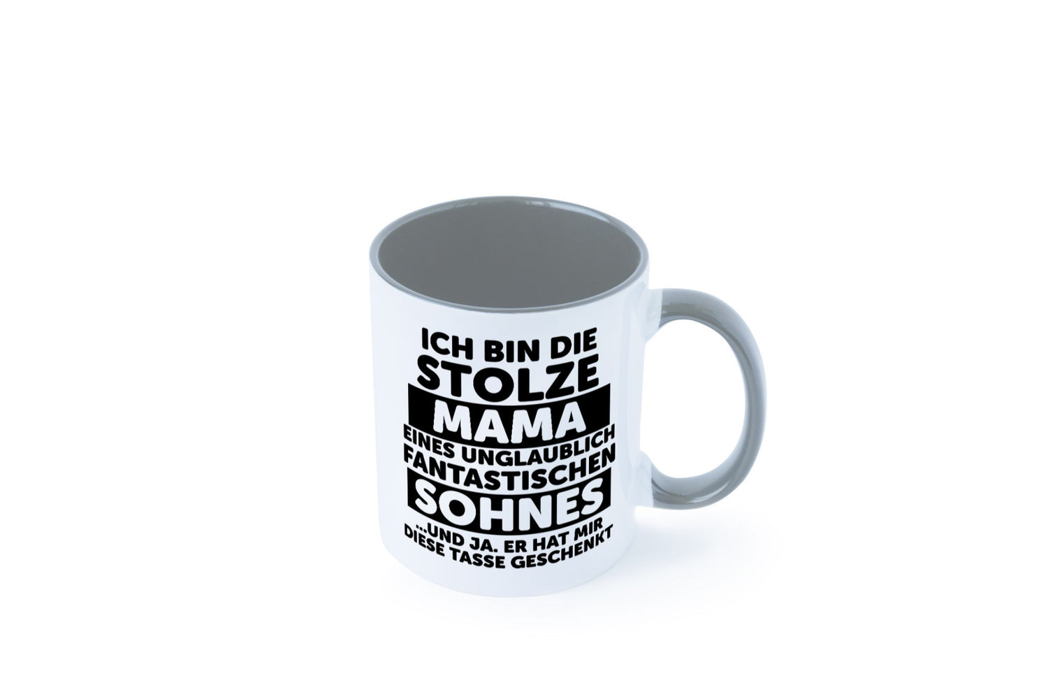 Stolze Mama | Fantastischer Sohn Beste Humor Familie Geschenkidee Tasse