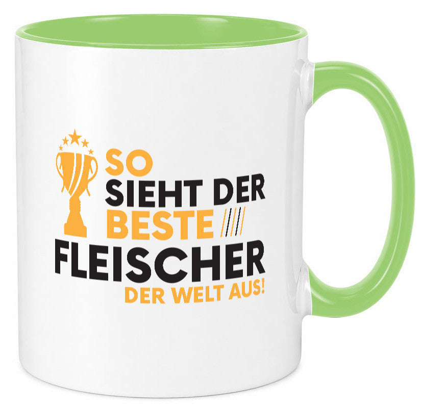 Der Weltbeste Fleischer | Schlachterei Geschenkidee Humor Tasse