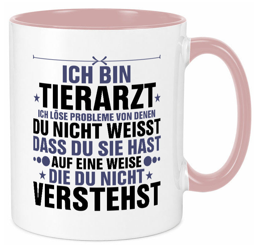 Löse Probleme: Tierarzt | Tiermedizin Mediziner Geschenk Tierliebhaber Humor