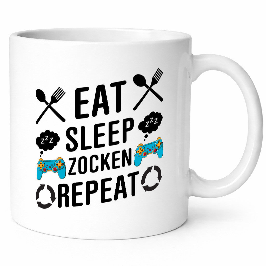 Gamer | Zocken Männer Routine Gamerin Geschenk Humor Geschenkidee lustiger