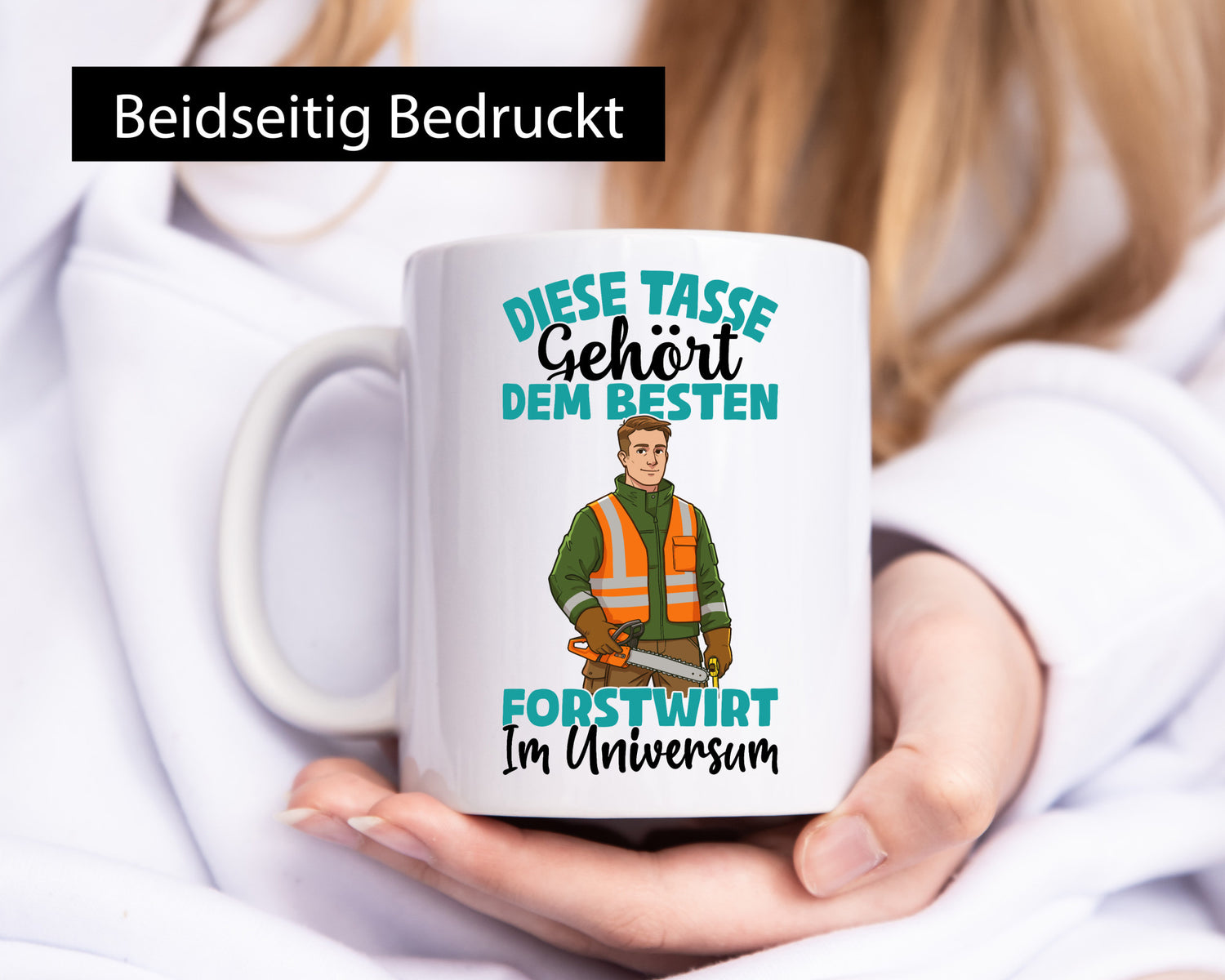 Im Universum: Forstwirt | Waldarbeiter lustig Arbeit Kollegen Büro Geschenk