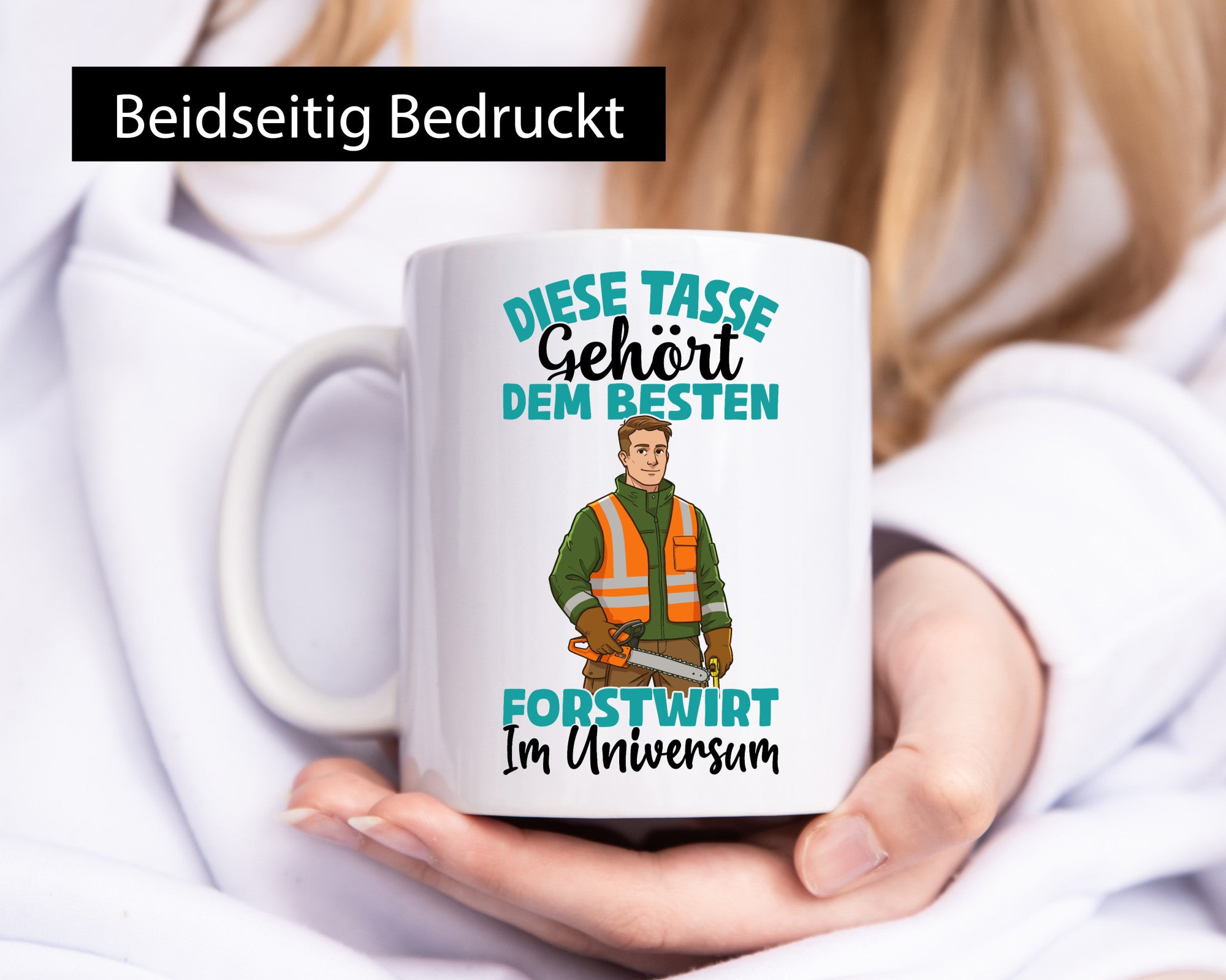Im Universum: Forstwirt | Waldarbeiter lustig Arbeit Kollegen Büro Geschenk