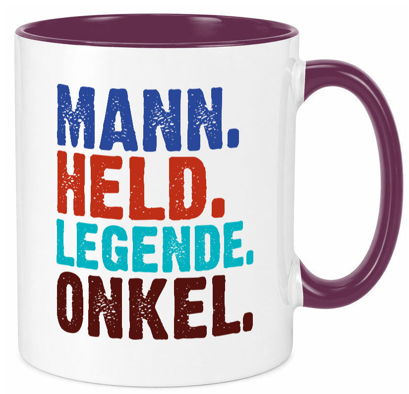 Legende Onkel | Männer Tasse Patenonkel Humor Mann lustig Geschenkidee Geschenk
