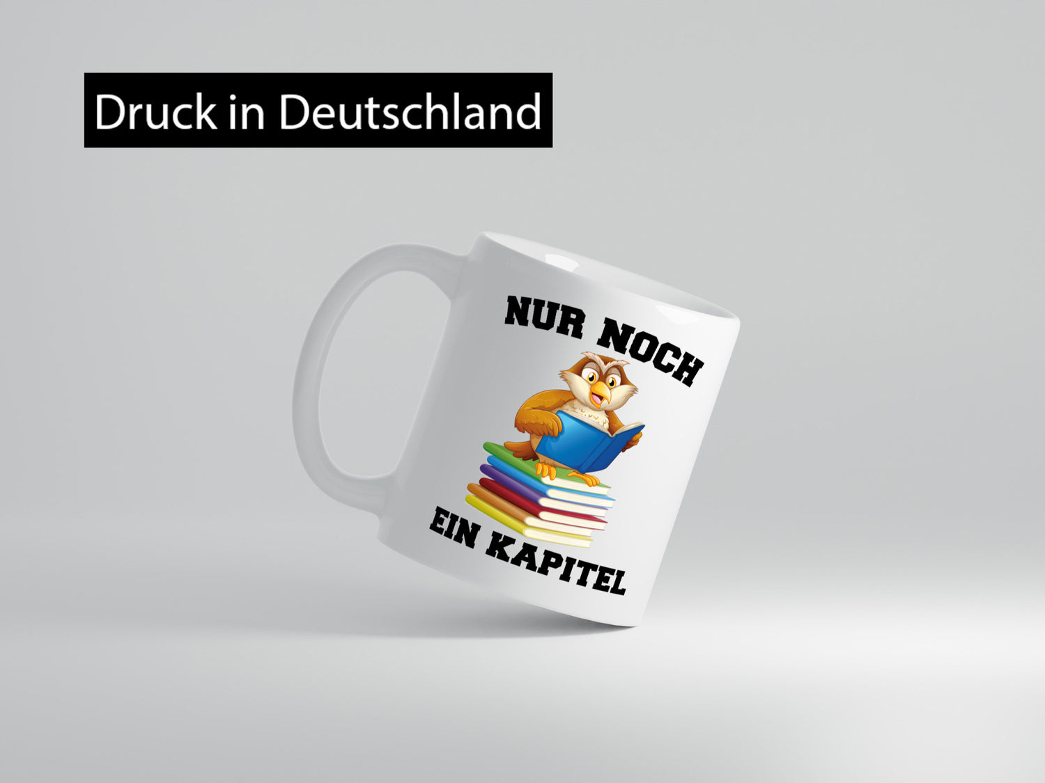 Nur noch ein Kapitel lustig Humor Geschenkidee Geschenk Tasse