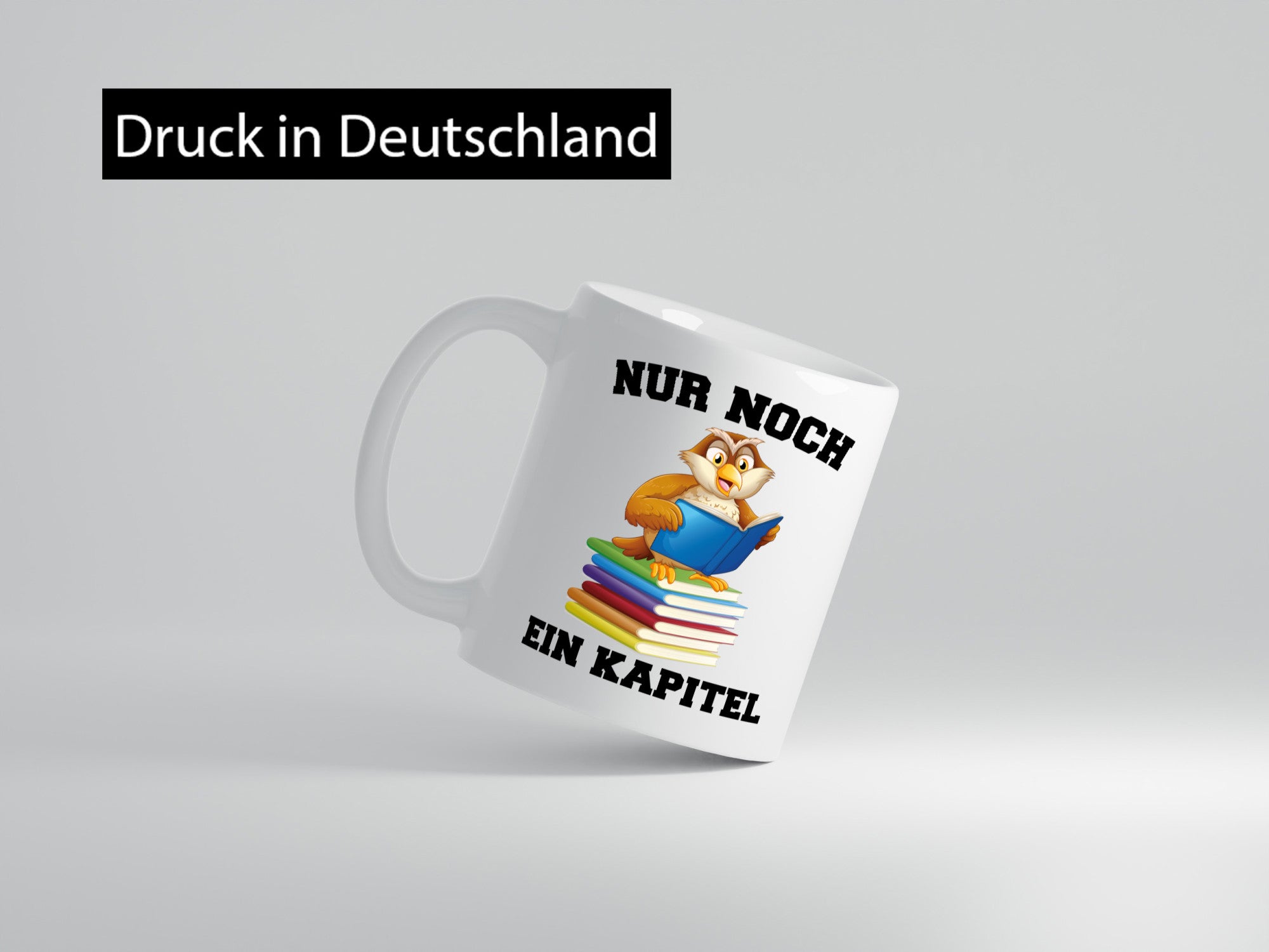 Nur noch ein Kapitel lustig Humor Geschenkidee Geschenk Tasse