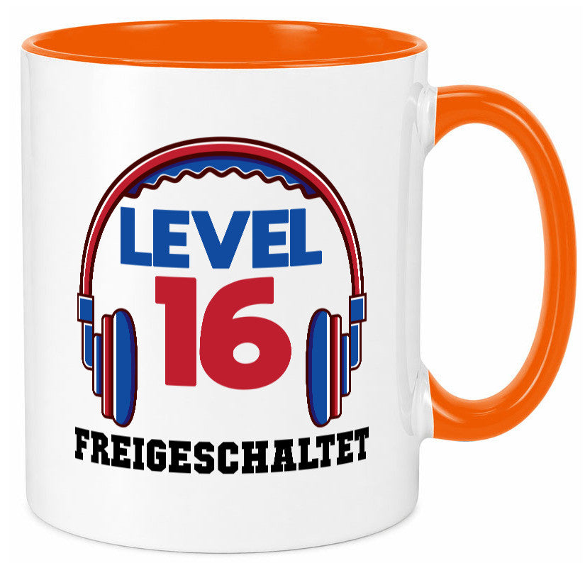 Level 16 Freigeschaltet | 16. geburtstag Gamer lustig Geschenkidee Geschenk