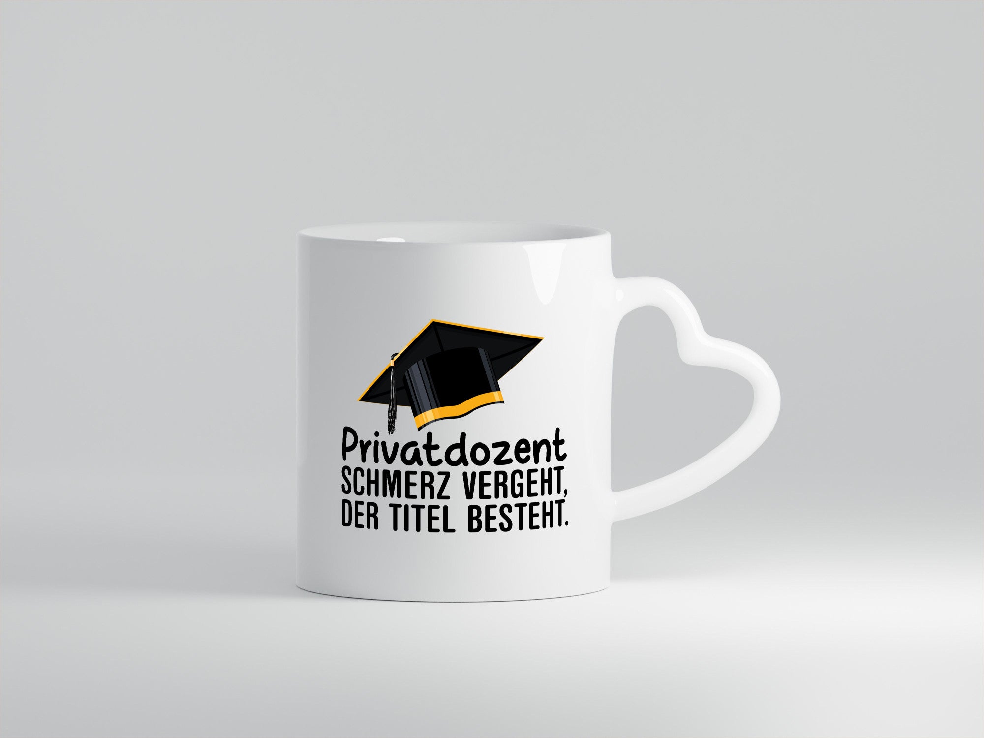 Privatdozent | Der Titel besteht Beachlor Humor Geschenkidee Tasse