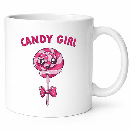 Candy Girl | Lolly Schleife Geschenkidee Humor Tasse