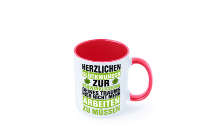 Verwirklichung deiner Träume | Stellenwechel Kollege Humor Arbeit Kollegen Büro
