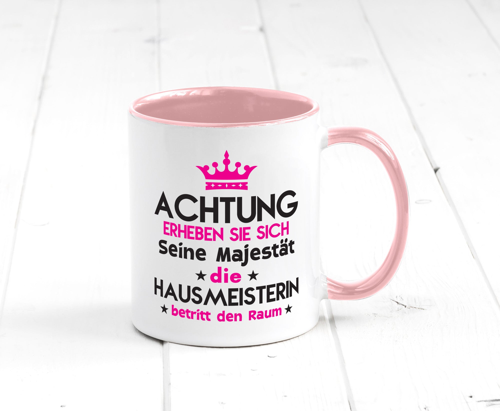 Seine Majestät Hausmeisterin | Hauswart Humor Geschenkidee Tasse