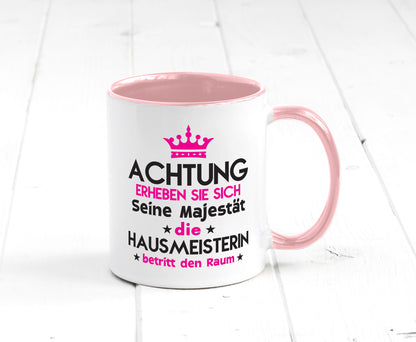 Seine Majestät Hausmeisterin | Hauswart Humor Geschenkidee Tasse