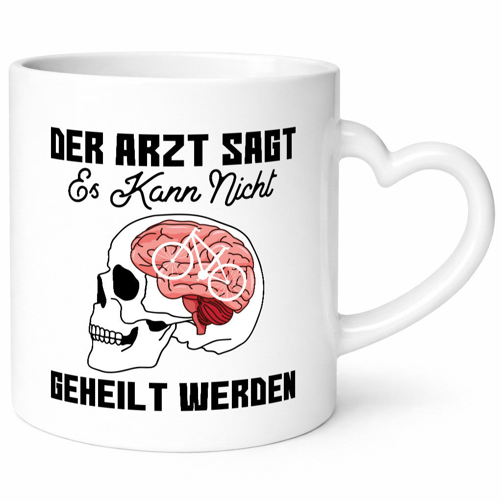 Es kann nicht geheilt werden | Fahrradfahrer Radfahrer lustig Humor