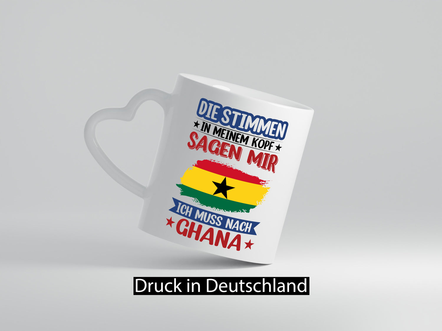 Ghana | Urlaub Stimmen in meinem Kopf Traumland lustig Humor Geschenkidee