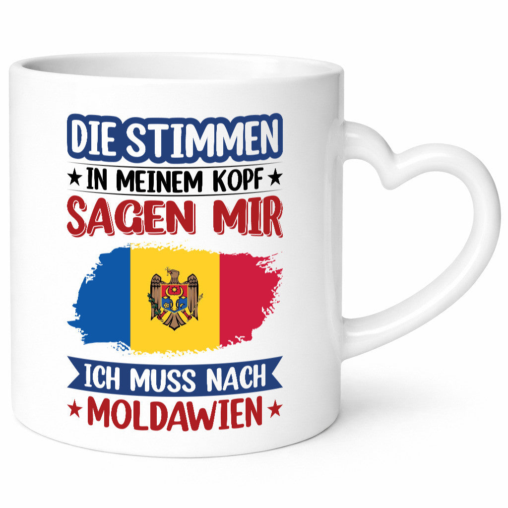 Moldawien | Urlaub Stimmen in meinem Kopf Traumland lustig Humor Geschenkidee