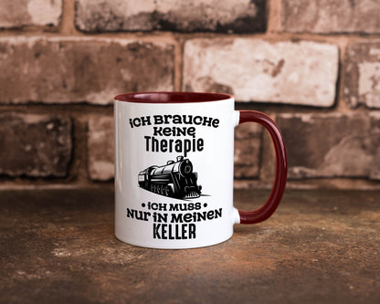 Modeleisenbahn | Hobby eisenbahn Zug lustiger Spruch Geschenk Humor Tasse