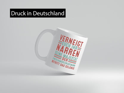 Verneigt euch: Einzelhandelskaufmann | Einzelhandel lustig Humor Geschenkidee
