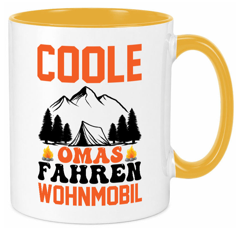 Coole Omas Fahren Wohnmobil | Camping lustig Familie Geschenkidee Geschenk Tasse