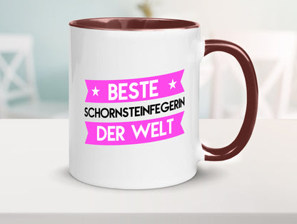 Beste Schornsteinfegerin | Kaminkehrer Handwerk lustig Humor Geschenkidee